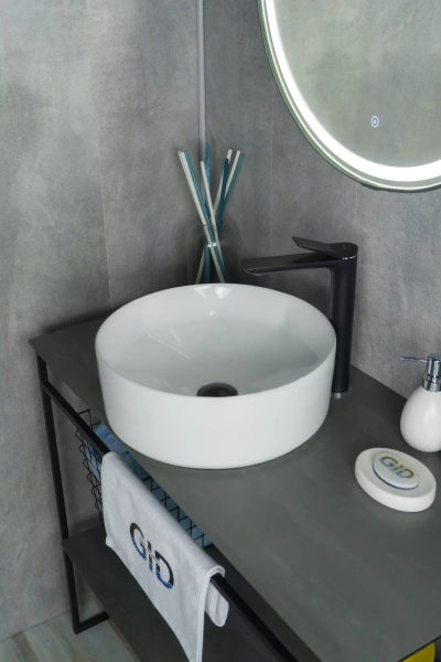 Раковина накладная (40х40) Gid N9425