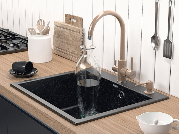 Смеситель для кухни с подключением к фильтру  Paulmark Essen Es213211-307