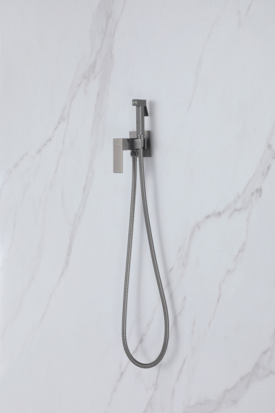 Смеситель ABBER Daheim AF8226NG с гигиеническим душем, никель