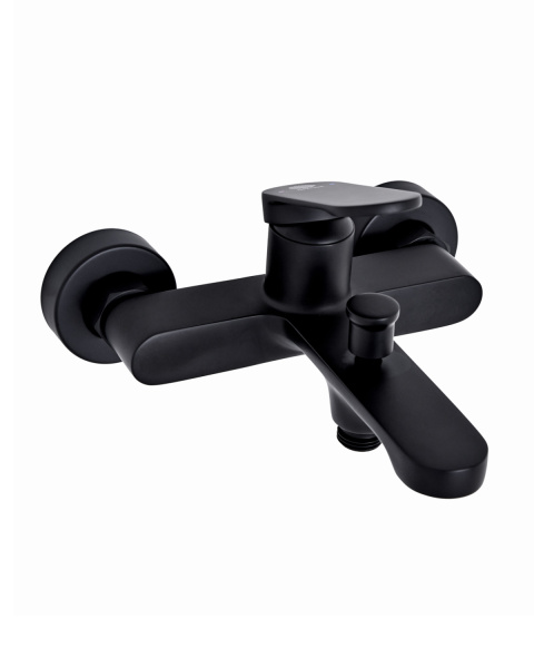 Смеситель для ванны однорычажный Orange Vesper M10-100b черный