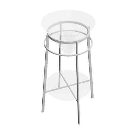 Консоль под раковину Kerama Marazzi Cono CO.44\WHT.M
