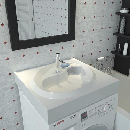 Раковина над стиральной машиной (60х60) Madera Ameli 4627173210416