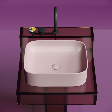 Раковина накладная (50,5х38) Ceramica Nova ELEMENT CN6052MP