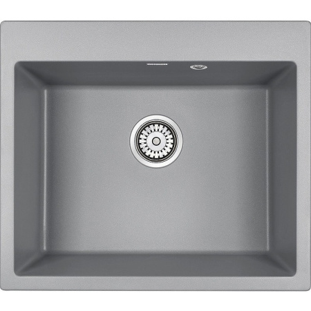 Кухонная мойка Paulmark  Kante 60 PM106052-GRM серый металлик