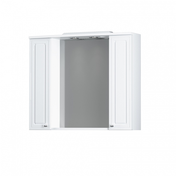 Зеркальный шкаф (85х75) Damixa RedBlu Palace One M41MPX0851WG