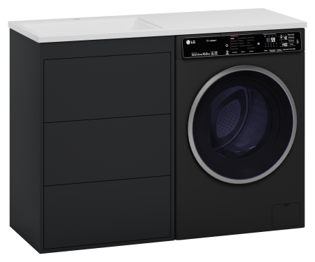Тумба под стиральную машину Brevita Grafit 60 GRA-01060-013Я