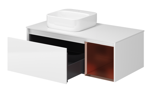 Тумба под раковину Misty Севан 105  П-Сев-01105-011Я