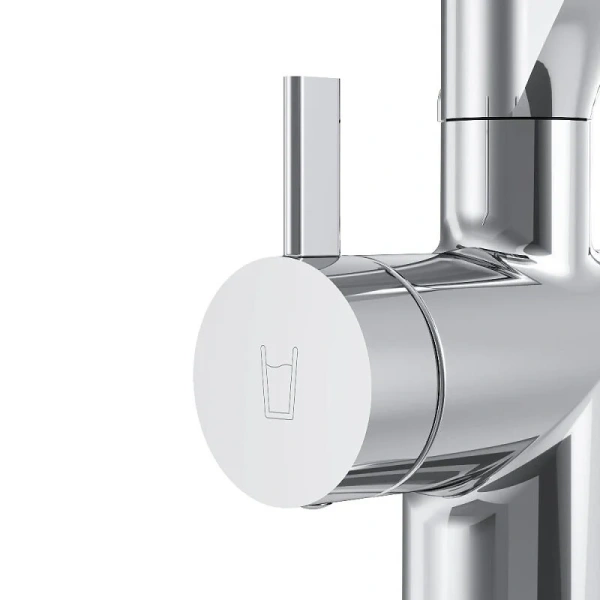 Смеситель для кухни с подключением к фильтру Am.Pm Func F8F07802 хром/черный