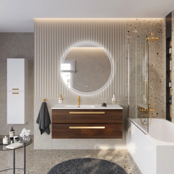 Тумба под раковину Cezares ECO-CER-N-1200-2C-SO-NCS-P-L