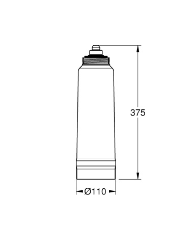 Мембрана фильтра по технологии обратного осмоса GROHE Blue 40880001