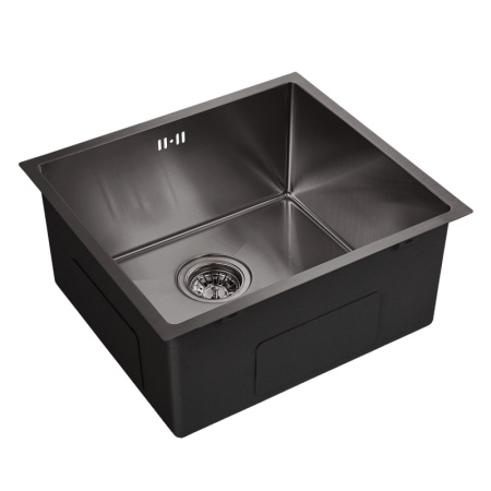 Кухонная мойка (48х43) EMAR EMB-114 PVD Nano Dark