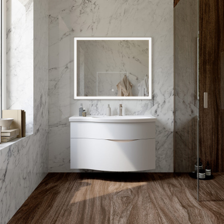 Тумба под раковину Kerama Marazzi Riva 100 RV.100Rh\WHT.M
