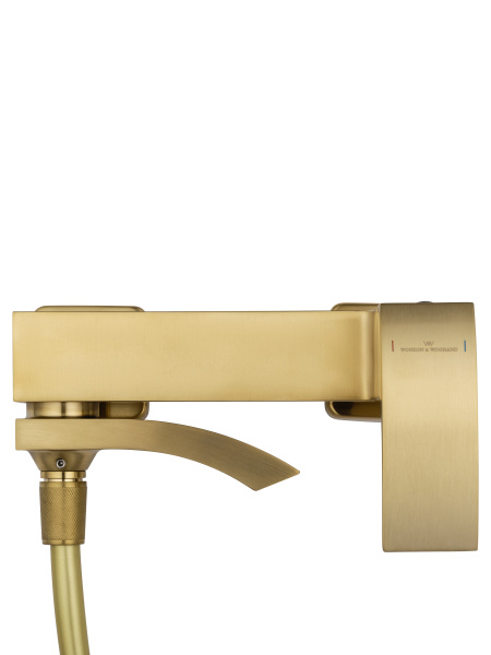 Смеситель для ванны с душем WONZON & WOGHAND FIT, брашированное золото WW-88639009- BG