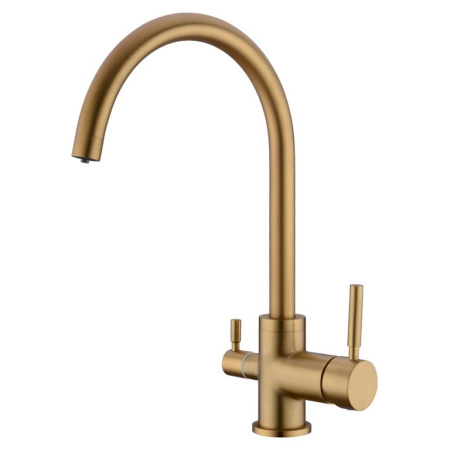 Смеситель для кухни EMAR ECB - 3007 PVD Golden