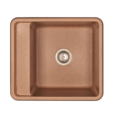 Кухонная мойка Aquaton Беллис 57 1A724932BS270 терракот