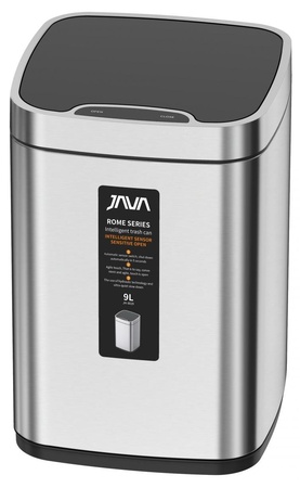Мусорное ведро сенсорное 9 л JAVA S-883-9L