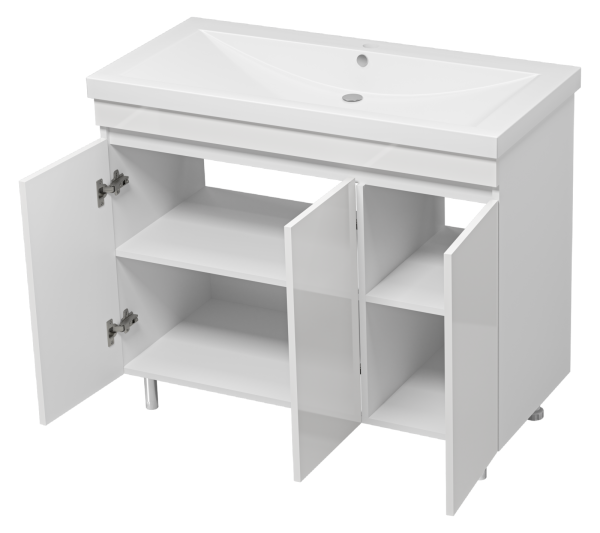 Тумба под раковину Misty Енисей 100 Э-Ени01100-0112Я