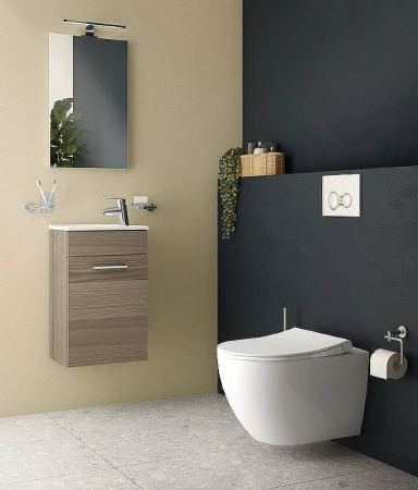 Инсталляция с унитазом Vitra L-Box Mia Round  9873B003-7201