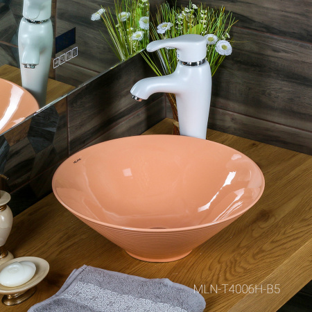 Раковина накладная (40,5х40,5) Melana 7020-B5-806