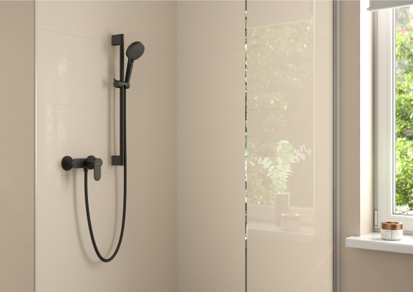 Смеситель для душа однорычажный Hansgrohe Vernis Blend 71640670 черный матовый