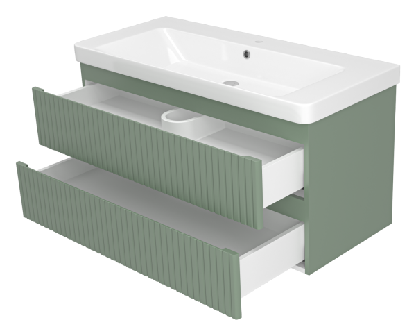 Тумба под раковину 105 Brevita Victory VIC-09105-0802Я без раковины