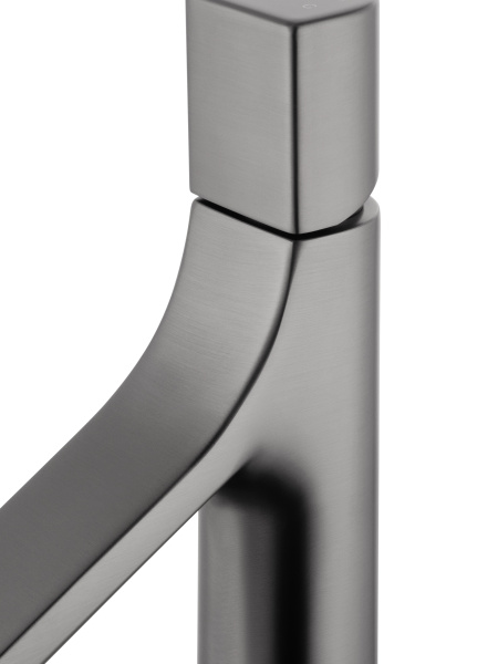 Смеситель для раковины WONZON & WOGHAND The ONE, темный графит WW-H010-BGG