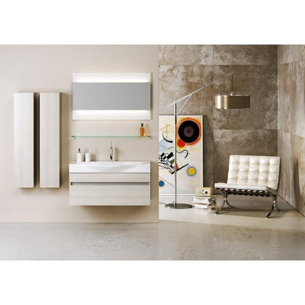 Тумба без раковины Aqwella Bergamo (100 см) Ber.01.10/A