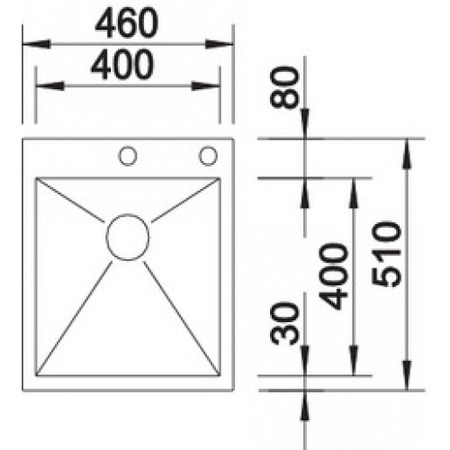 Кухонная мойка Blanco Zerox 400-IF/A  521629