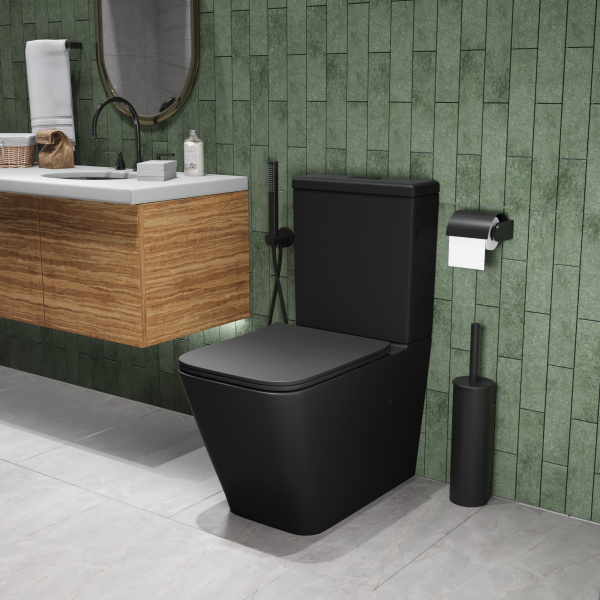 Унитаз напольный безободковый Grossman  GR-4445BMS с сиденьем микролифт