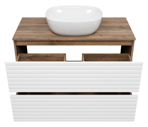 Тумба с раковиной Brevita Dakota 100 УТ000015495
