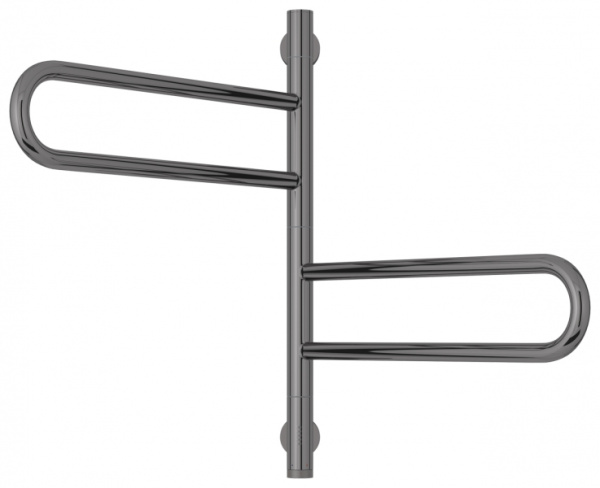 Полотенцесушитель Электрический Cунержа Парео (597х535) Черный Хром 01-0823-0567