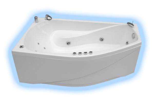 Акриловая ванна Triton СКАРЛЕТ 167x96 правая