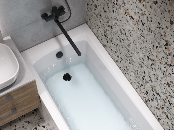 Ванна акриловая прямоугольная Cersanit NATURE 170x70 64244