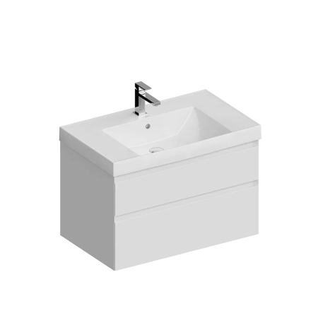 Тумба под раковину Kerama Marazzi Cubo 80 CUB.80.2\WHT.M матовая