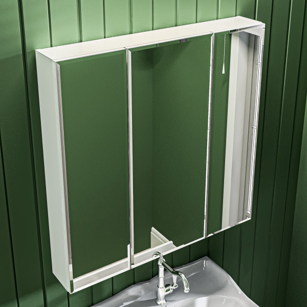 Зеркало-шкаф (80х80) Marka One  80 У37180