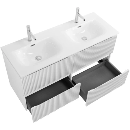 Тумба под раковину 120 BelBagno Uno UNO-1200-4C-SO-BO белый матовый, без раковины