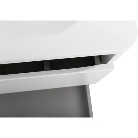 Тумба под раковину Cezares RELAX-800-2C-SO-BL Bianco Lucido