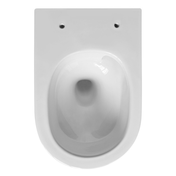 Унитаз ABBER Bequem AC1128 подвесной белый, безободковый