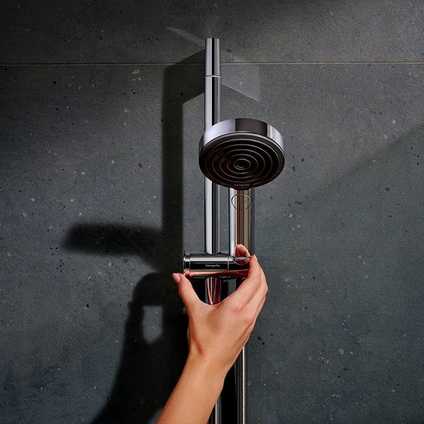 Термостат для душа с душевым гарнитуром Hansgrohe Pulsify Select S 105 3jet Relaxation EcoSmart Ecostat Element 24271000