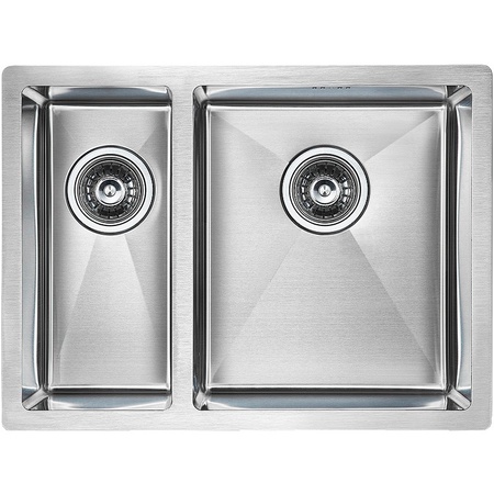 Кухонная мойка Paulmark  Zusat PM225944-BSR брашированная нерж.сталь правая