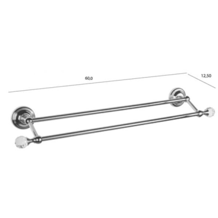 Полотенцедержатель Tiffany World TWCR012oro-sw