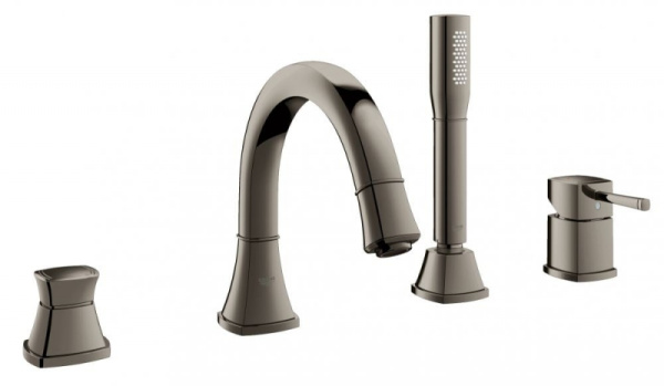 Смеситель однорычажный для ванны GROHE Grandera 19936 A00 (19936A00) темный графит матовый