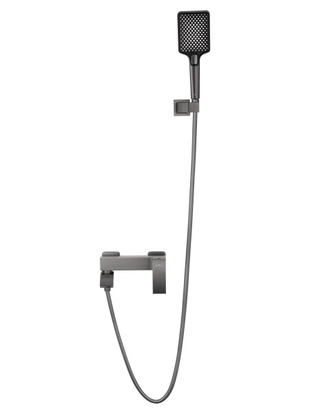 Смеситель для ванны с душем WONZON & WOGHAND FIT, темный графит WW-88639009-BGM