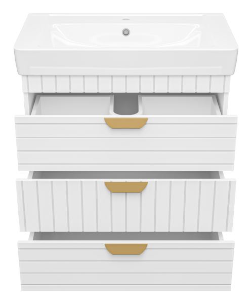 Тумба под раковину  Brevita Gloster 80  GLOS-06080-01-2