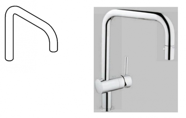Излив GROHE 07690238