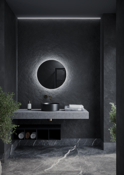 Зеркало с подсветкой  Sancos  Sfera (60х60) SF600