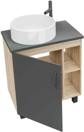 Столешница Grossman  ФЛАЙ 507002 серая