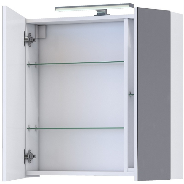 Зеркало-шкаф с подсветкой (60x70) Vigo Plaza zsh.PLA.60.El