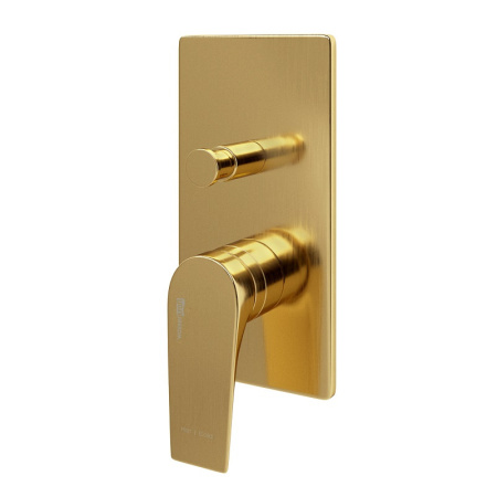 Душевая система WasserKRAFT A55201, матовое золото