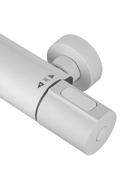Смеситель для душа с термостатом WONZON & WOGHAND INN 2, белый матовый WW-A2006-A-MW